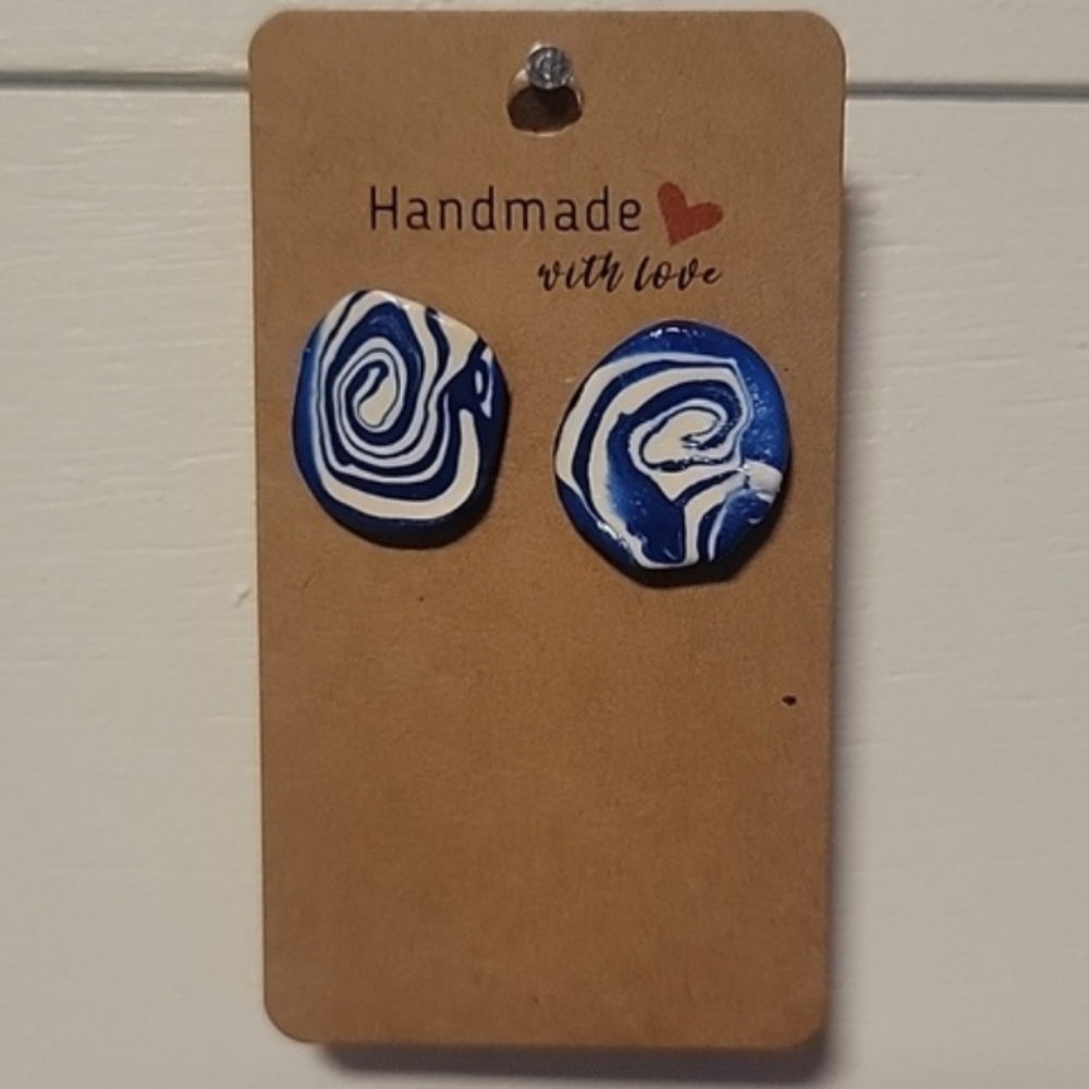Hanukkah "Ugly Sweater" Handmade Earrings.